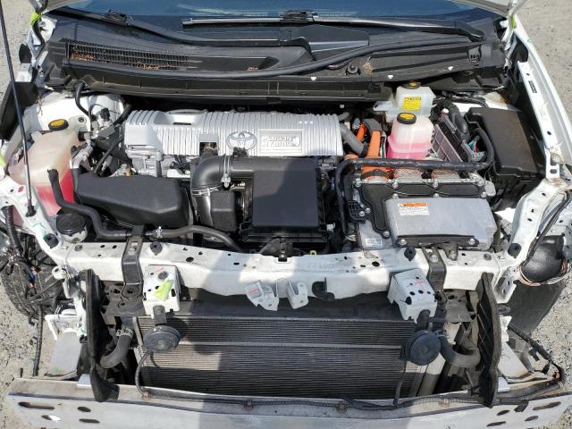 JTDKN3DP5C3002140 - 2012 TOYOTA PRIUS PLUG Weiß Foto 11