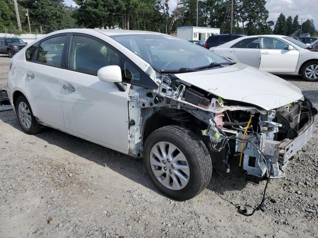 JTDKN3DP5C3002140 - 2012 TOYOTA PRIUS PLUG Weiß Foto 4