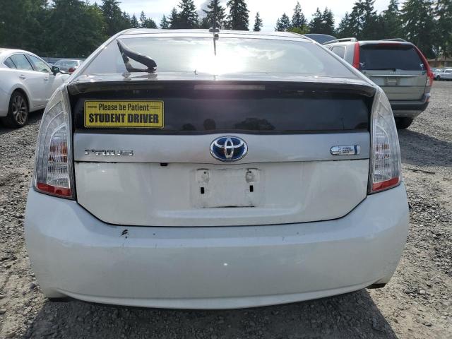 JTDKN3DP5C3002140 - 2012 TOYOTA PRIUS PLUG Weiß Foto 6