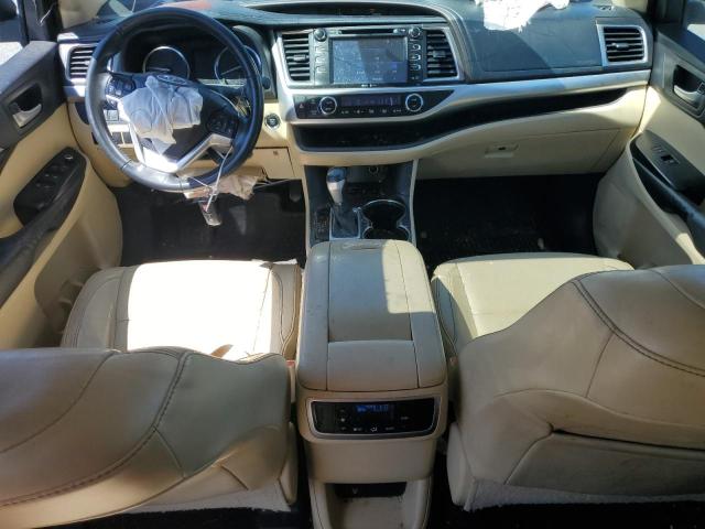 5TDJKRFH9FS172646 - 2015 TOYOTA HIGHLANDER XLE BLUE photo 8