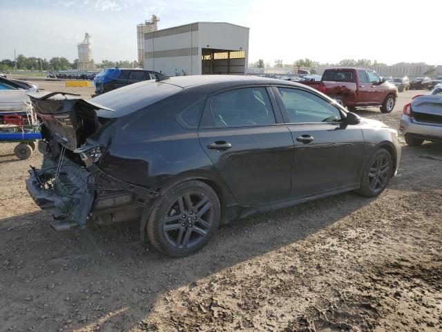 3KPF34AD3ME405194 - 2021 KIA FORTE GT LINE BLACK photo 3