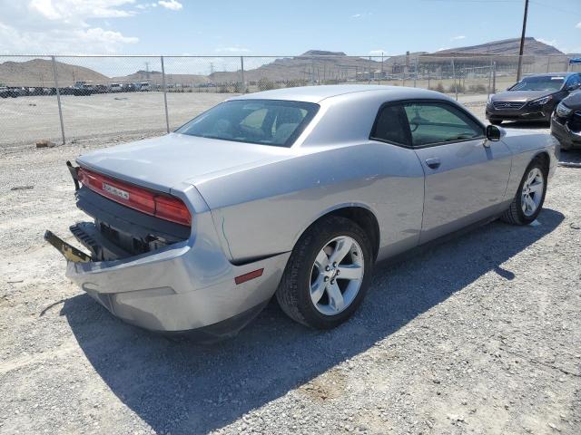 2C3CDYAG0EH195195 - 2014 DODGE CHALLENGER SXT SILVER photo 3