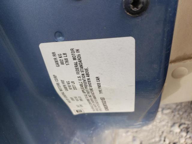 1G3NB52M7X6321053 - 1999 OLDSMOBILE CUTLASS GL 蓝色 照片 12