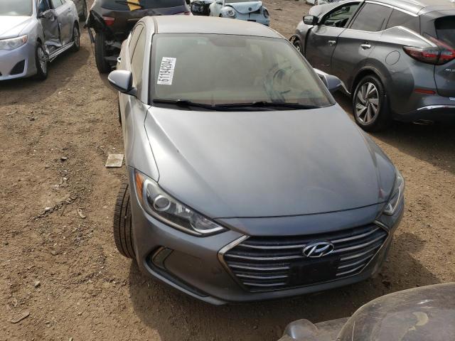 KMHD84LFXHU070316 - 2017 HYUNDAI ELANTRA SE GRAY photo 5