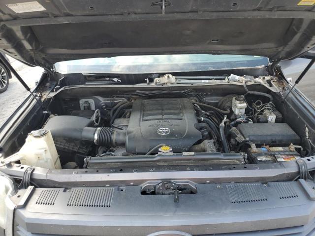 5TFUW5F16EX345996 - 2014 TOYOTA TUNDRA DOUBLE CAB SR/SR5 GRAY photo 11