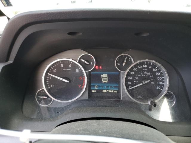 5TFUW5F16EX345996 - 2014 TOYOTA TUNDRA DOUBLE CAB SR/SR5 GRAY photo 9