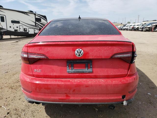 3VW6T7BU3KM153334 - 2019 VOLKSWAGEN JETTA GLI RED photo 6