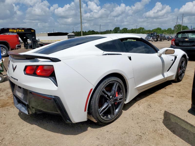 1G1YB2D74H5124019 - 2017 CHEVROLET CORVETTE STINGRAY 1LT WHITE photo 3