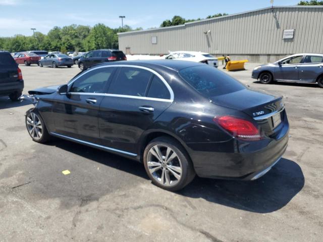 W1KWF8EB0MR651475 - 2021 MERCEDES-BENZ C 300 4MATIC BLACK photo 2