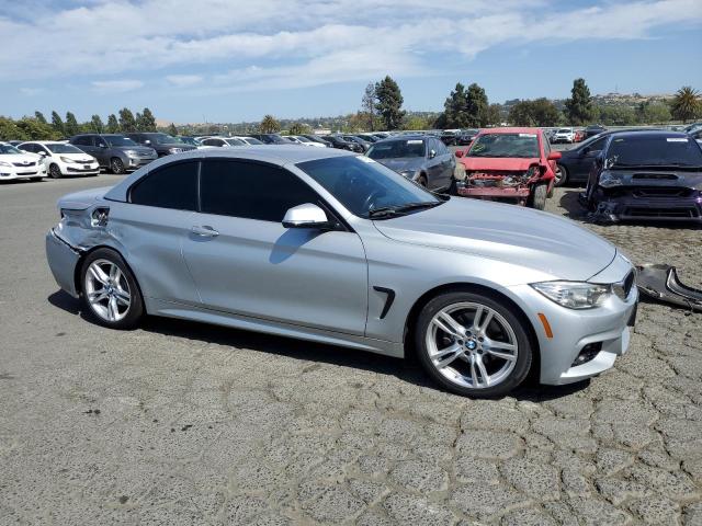 WBA3V7C5XF5A24641 - 2015 BMW 428 I SULEV SILVER photo 4