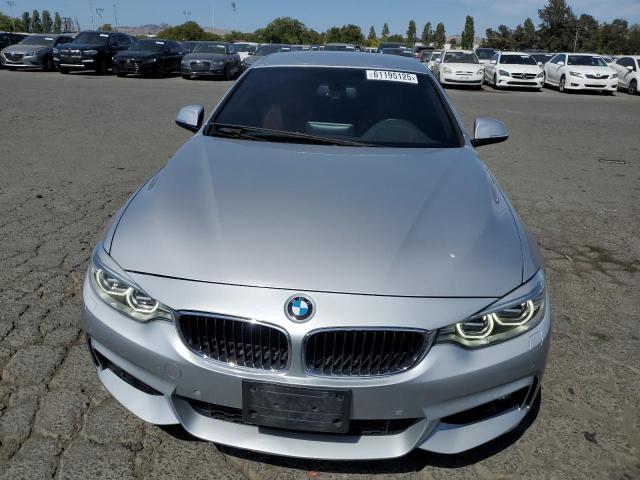 WBA3V7C5XF5A24641 - 2015 BMW 428 I SULEV SILVER photo 5