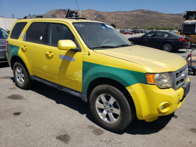 1FMCU49339KA08421 - 2009 FORD ESCAPE HYBRID YELLOW photo 4