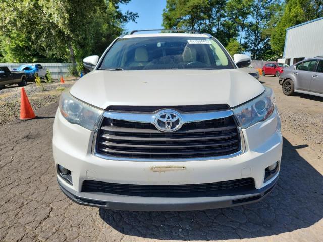5TDJKRFH6FS129530 - 2015 TOYOTA HIGHLANDER XLE WHITE photo 5