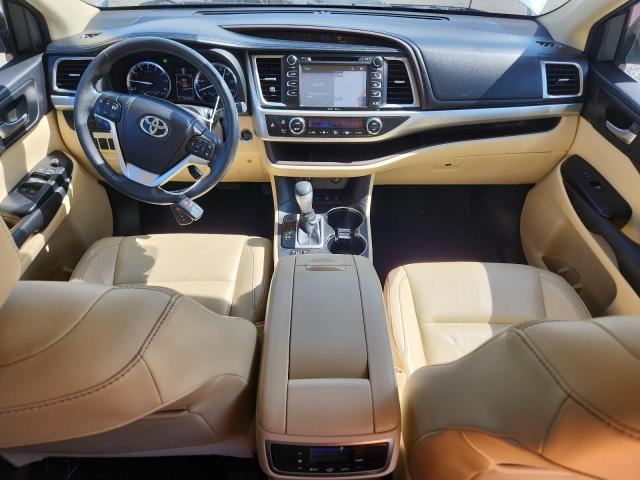 5TDJKRFH6FS129530 - 2015 TOYOTA HIGHLANDER XLE WHITE photo 8