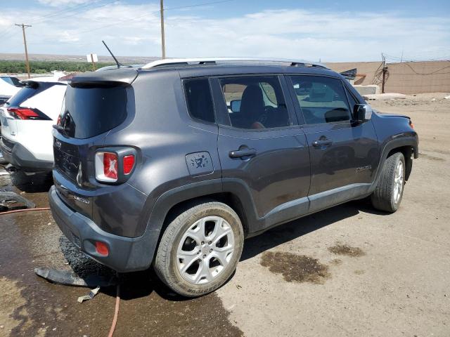 ZACCJADT2GPC80173 - 2016 JEEP RENEGADE LIMITED GRAY photo 3