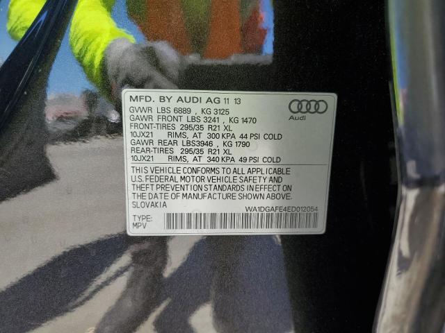 WA1DGAFE4ED012054 - 2014 AUDI Q7 PRESTIGE CHARCOAL photo 13