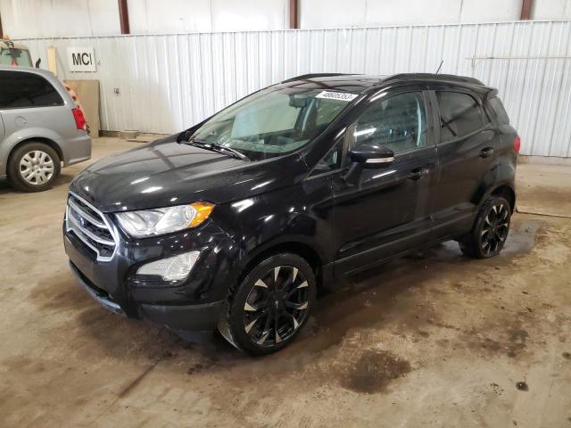 MAJ3P1TE4JC179168 - 2018 FORD ECOSPORT SE BLACK photo 1