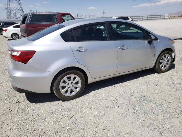 KNADM4A35H6035905 - 2017 KIA RIO LX SILVER photo 3