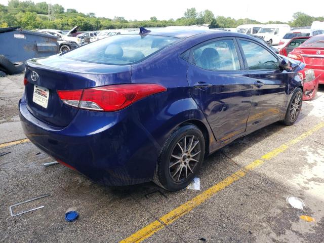 5NPDH4AE6DH190150 - 2013 HYUNDAI ELANTRA GLS PURPLE photo 3