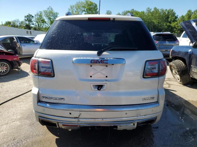 1GKKVTKD4DJ222976 - 2013 GMC ACADIA DENALI WHITE photo 6