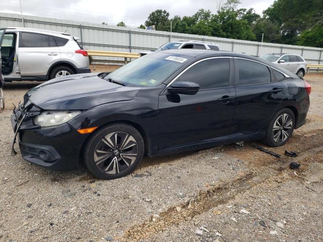 19XFC1F71GE039631 - 2016 HONDA CIVIC EXL BLACK photo 1
