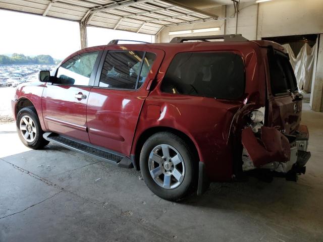 5N1BA08A97N717959 - 2007 NISSAN ARMADA SE MAROON photo 2