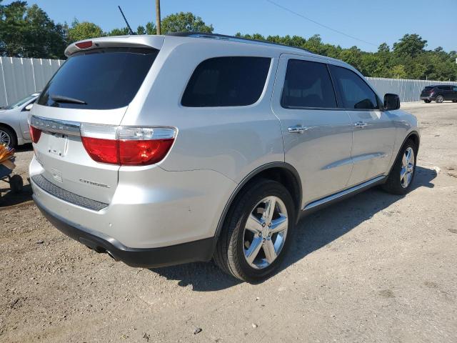 1D4SD5GT3BC592668 - 2011 DODGE DURANGO CITADEL SILVER photo 3