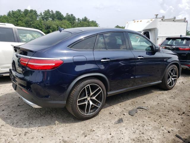 4JGED6EB0GA033359 - 2016 MERCEDES-BENZ GLE COUPE 450 4MATIC BLUE photo 3