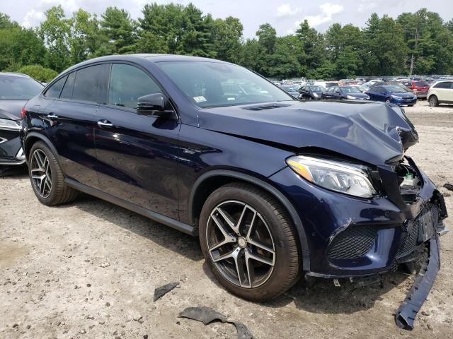 4JGED6EB0GA033359 - 2016 MERCEDES-BENZ GLE COUPE 450 4MATIC BLUE photo 4