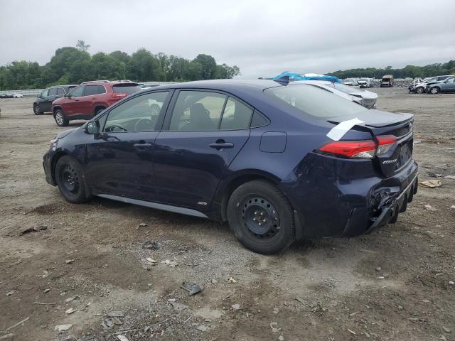 JTDBDMHE7PJ003549 - 2023 TOYOTA COROLLA LE Blau Foto 2