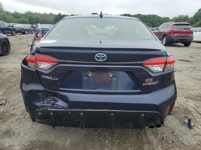 JTDBDMHE7PJ003549 - 2023 TOYOTA COROLLA LE Blau Foto 6