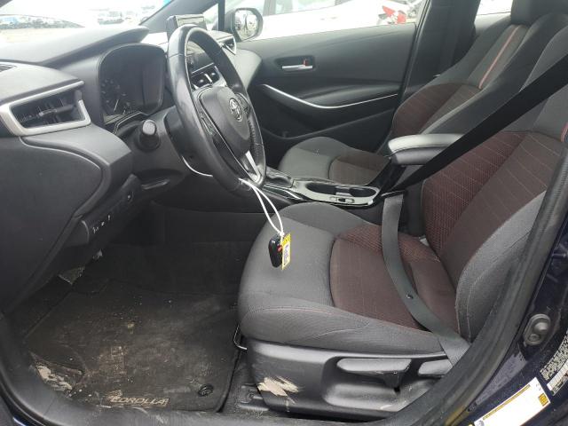 JTDBDMHE7PJ003549 - 2023 TOYOTA COROLLA LE Blau Foto 7