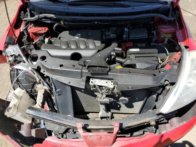 3N1BC13E79L446324 - 2009 NISSAN VERSA S RED photo 11