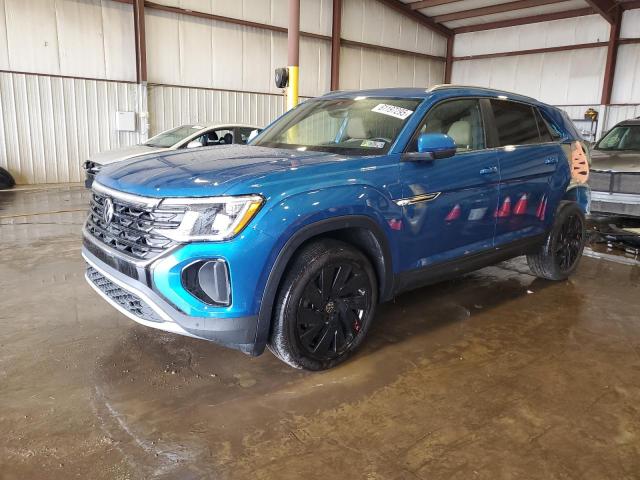 1V2KE2CA0RC213258 - 2024 VOLKSWAGEN ATLAS CROS SE BLUE photo 1