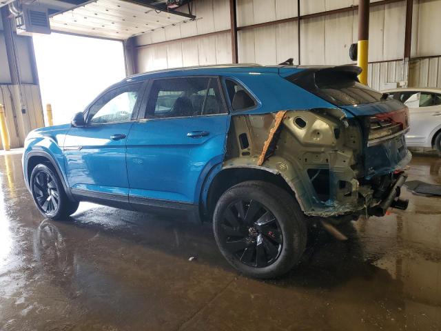 1V2KE2CA0RC213258 - 2024 VOLKSWAGEN ATLAS CROS SE BLUE photo 2