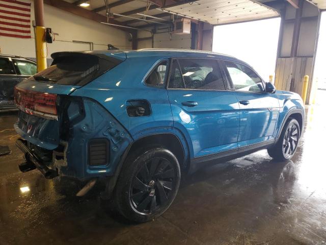 1V2KE2CA0RC213258 - 2024 VOLKSWAGEN ATLAS CROS SE BLUE photo 3