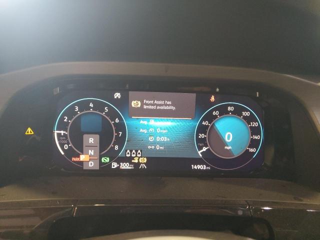 1V2KE2CA0RC213258 - 2024 VOLKSWAGEN ATLAS CROS SE BLUE photo 9