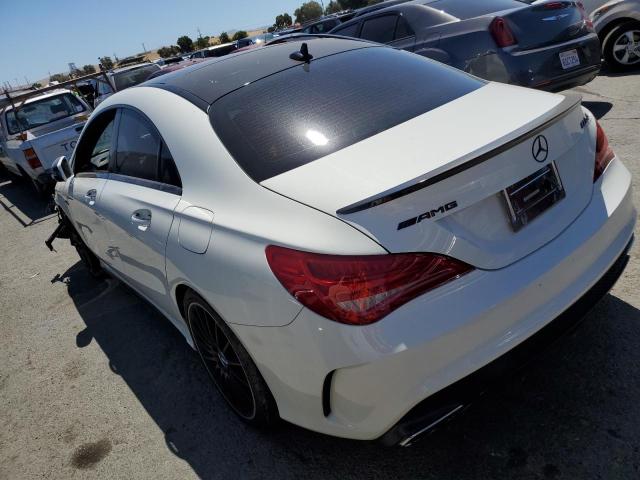 WDDSJ5CB8GN357168 - 2016 MERCEDES-BENZ CLA 45 AMG WHITE photo 2