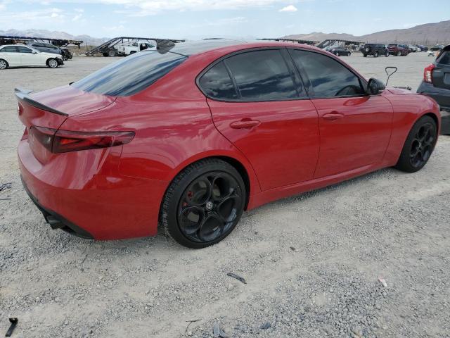 ZARFAMBN7K7607861 - 2019 ALFA ROMEO GIULIA TI RED photo 3