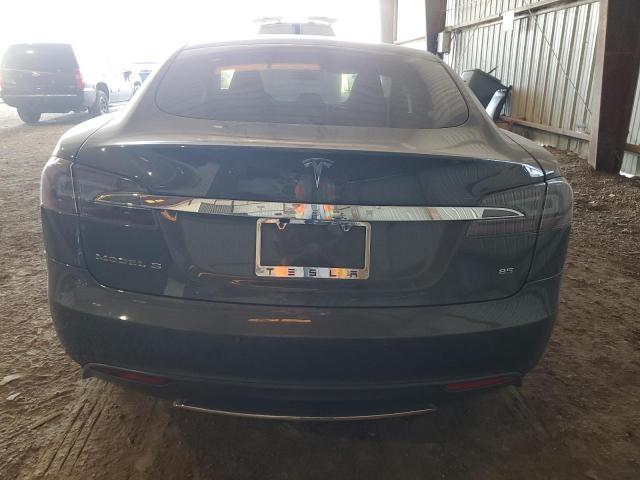 5YJSA1H11EFP42442 - 2014 TESLA MODEL S GRAY photo 6