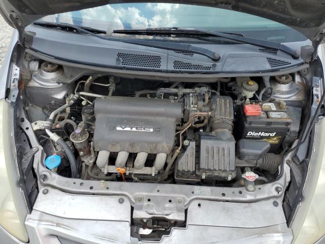 JHMGD38697S005336 - 2007 HONDA FIT S 灰色 照片 11