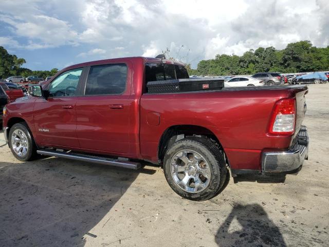 1C6RREFT4MN662000 - 2021 RAM 1500 BIG HORN/LONE STAR BURGUNDY photo 2