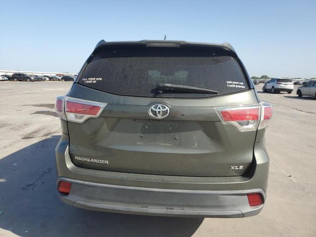 5TDKKRFH1ES007225 - 2014 TOYOTA HIGHLANDER XLE GRAY photo 6