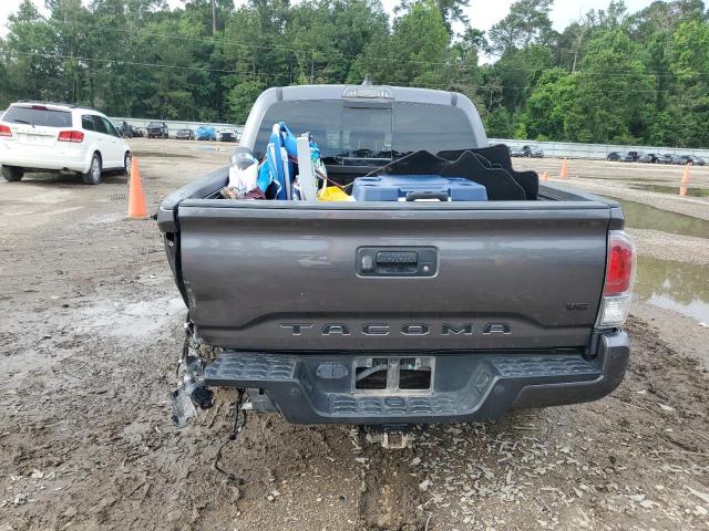 5TFCZ5AN9MX275311 - 2021 TOYOTA TACOMA DOUBLE CAB GRAY photo 6