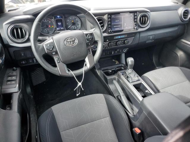 5TFCZ5AN9MX275311 - 2021 TOYOTA TACOMA DOUBLE CAB GRAY photo 8