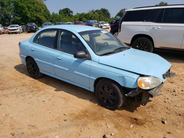 KNADC123826138503 - 2002 KIA RIO BLUE photo 4