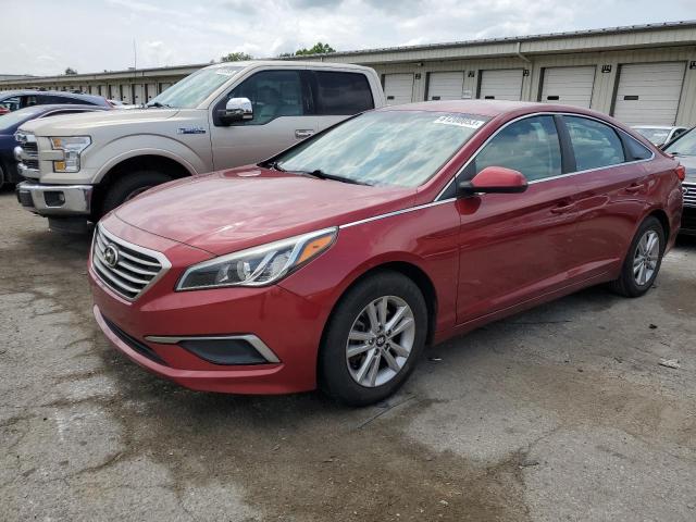 5NPE24AFXGH365762 - 2016 HYUNDAI SONATA SE BURGUNDY photo 1