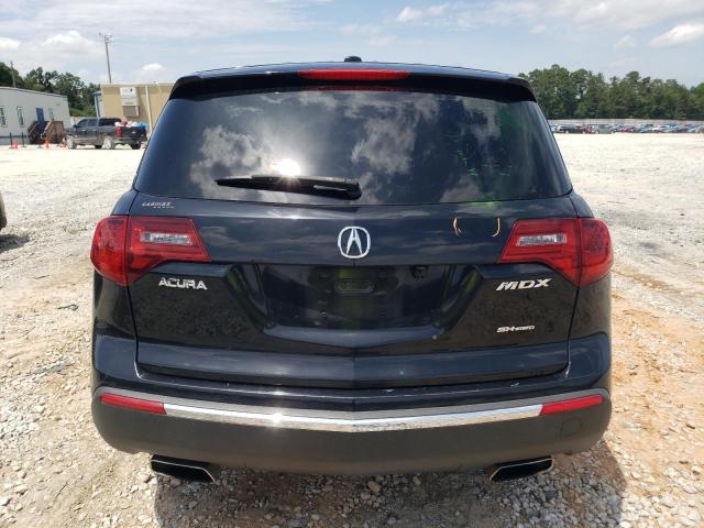 2HNYD2H63AH508904 - 2010 ACURA MDX TECHNOLOGY BLACK photo 6