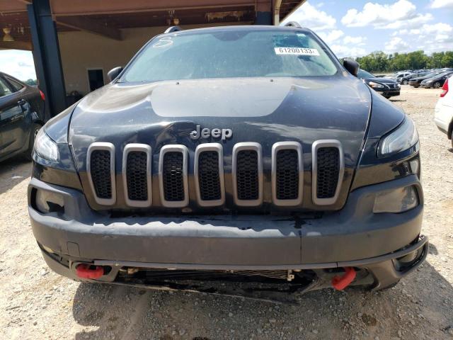 1C4PJMBS0EW170221 - 2014 JEEP CHEROKEE TRAILHAWK BLACK photo 5