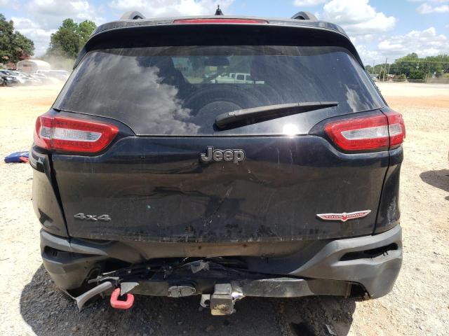 1C4PJMBS0EW170221 - 2014 JEEP CHEROKEE TRAILHAWK BLACK photo 6